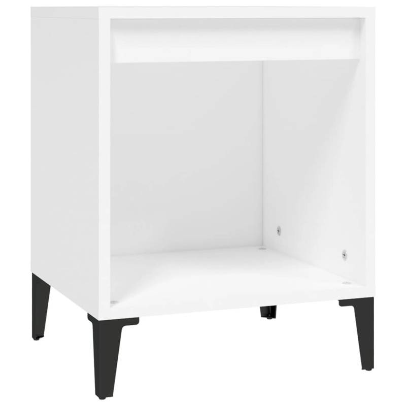 vidaXL Nachttisch Weiß 40x35x50 cm Modell 1 von VIDAXL
