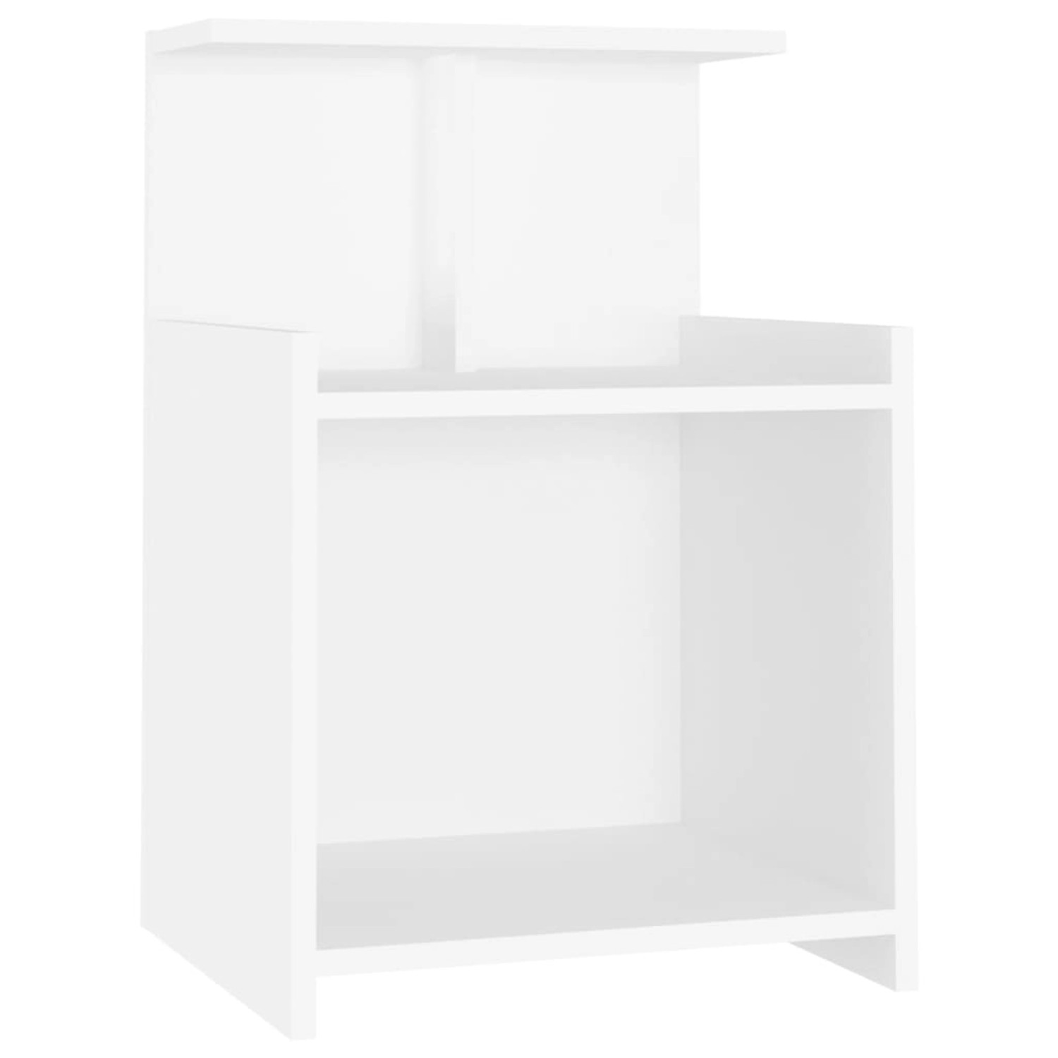 vidaXL Nachttisch Weiß 40x35x60 cm Holzwerkstoff von VIDAXL