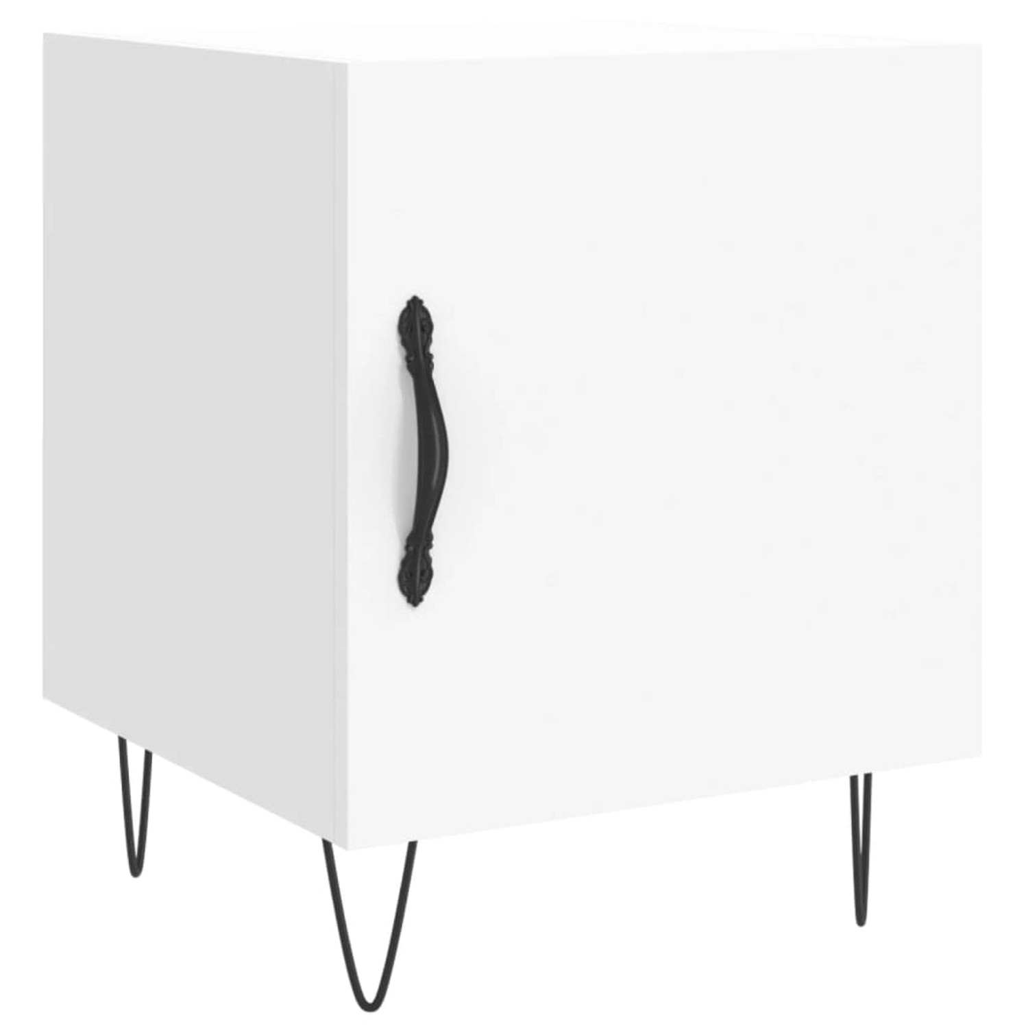 vidaXL Nachttisch Weiß 40x40x50 cm Holzwerkstoff Modell 5 von VIDAXL