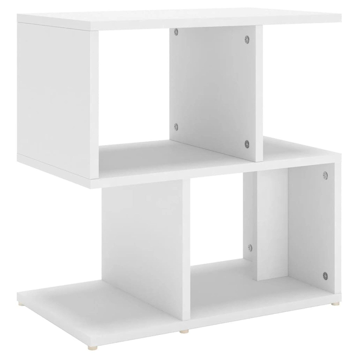 vidaXL Nachttisch Weiß 50x30x51,5 cm Holzwerkstoff von VIDAXL
