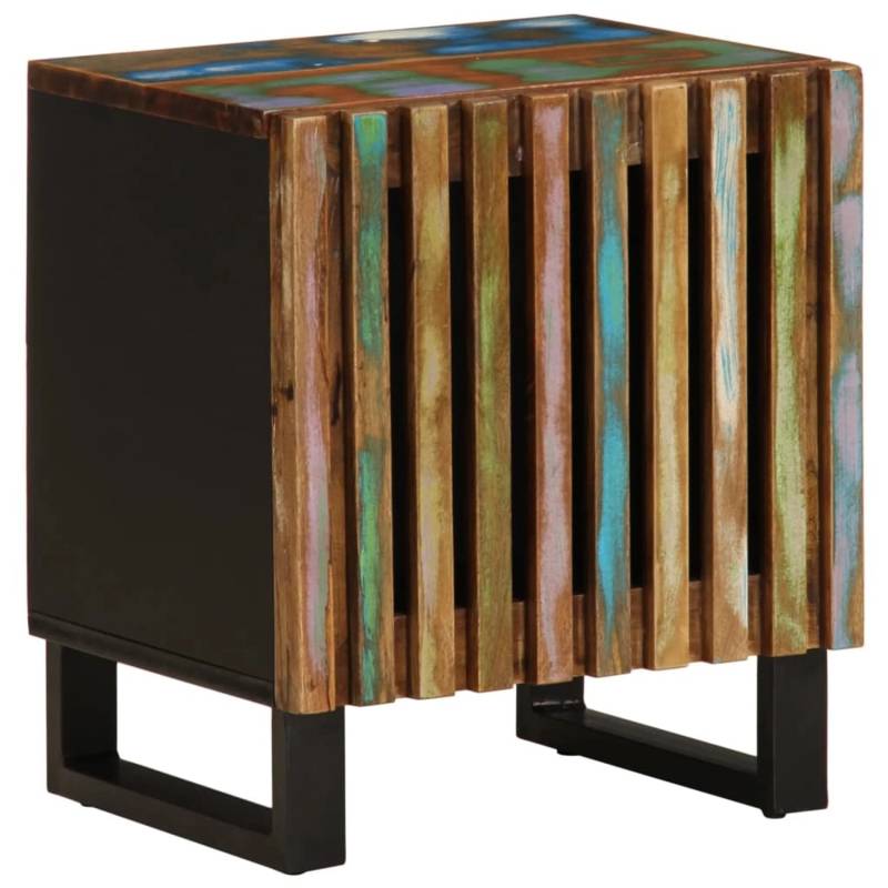 vidaXL Nachttische 2 Stk 40x34x46 cm Altholz Massiv Modell 3 von VIDAXL