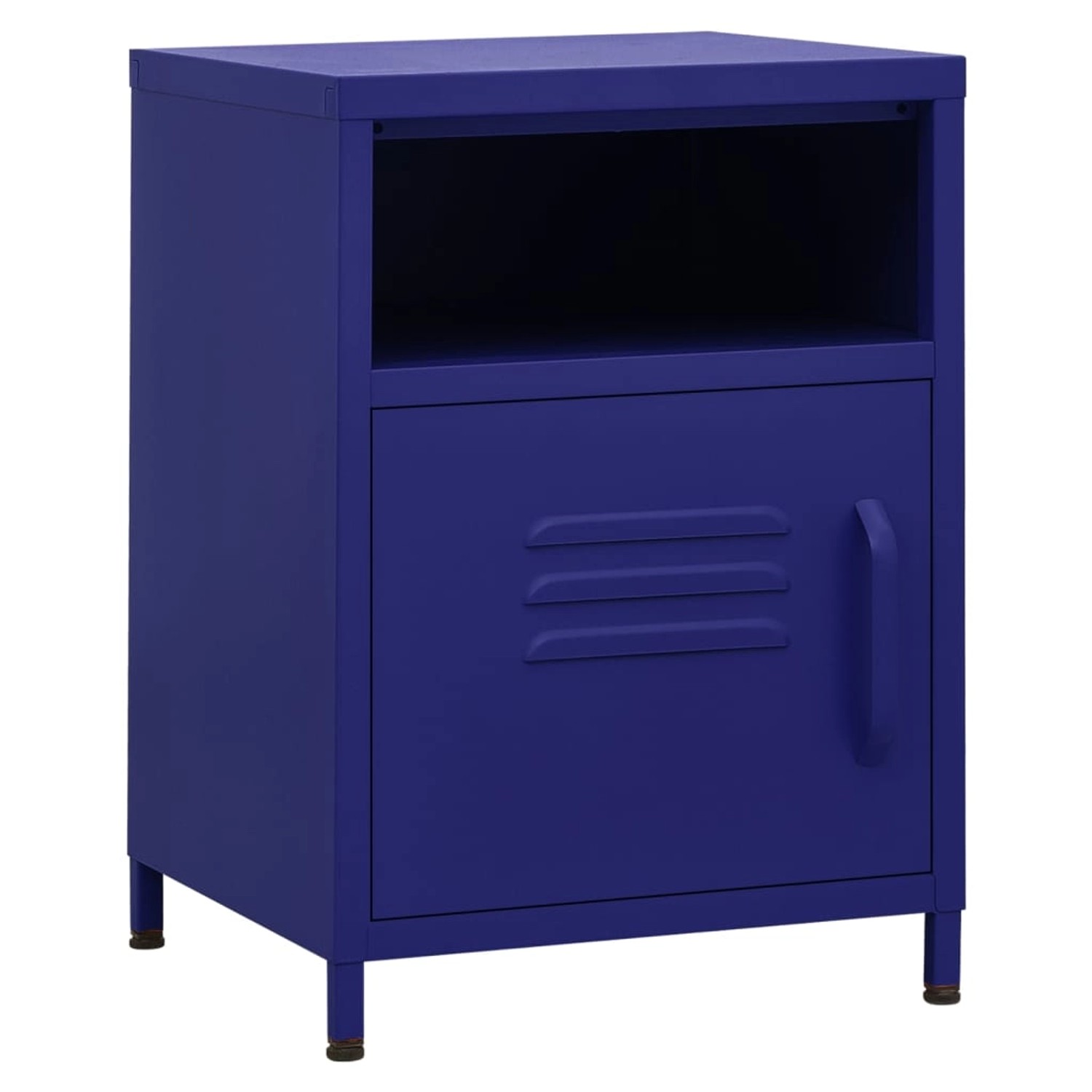 vidaXL Nachttische 2 Stk Marineblau 35x35x51 cm Stahl Modell 1 vidaXL Nachttische 2 Stk Marineblau 35x35x51 cm Stahl Modell 1 von VIDAXL