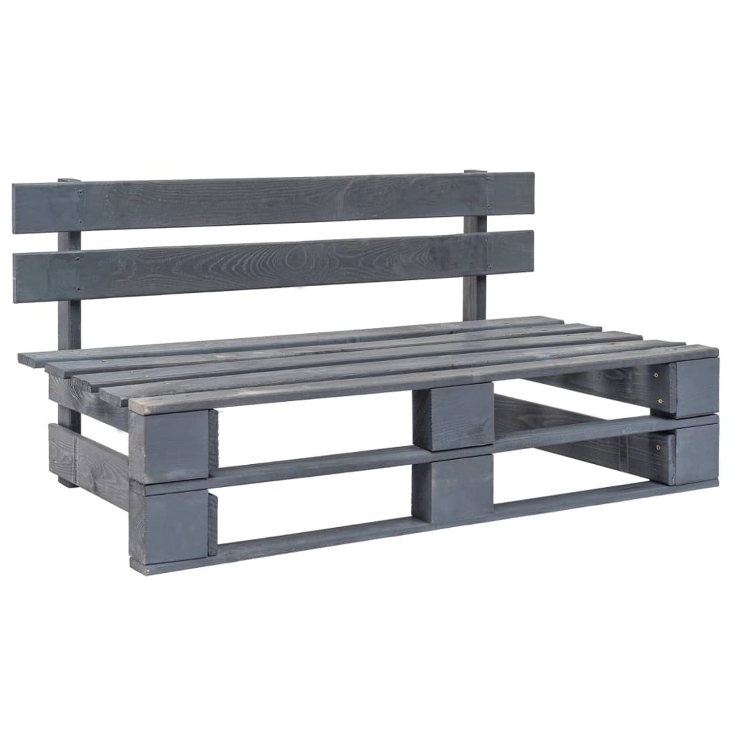 vidaXL Outdoor-Bank Paletten Holz Grau 44697 vidaXL Outdoor-Bank Paletten Holz Grau 44697 von VIDAXL