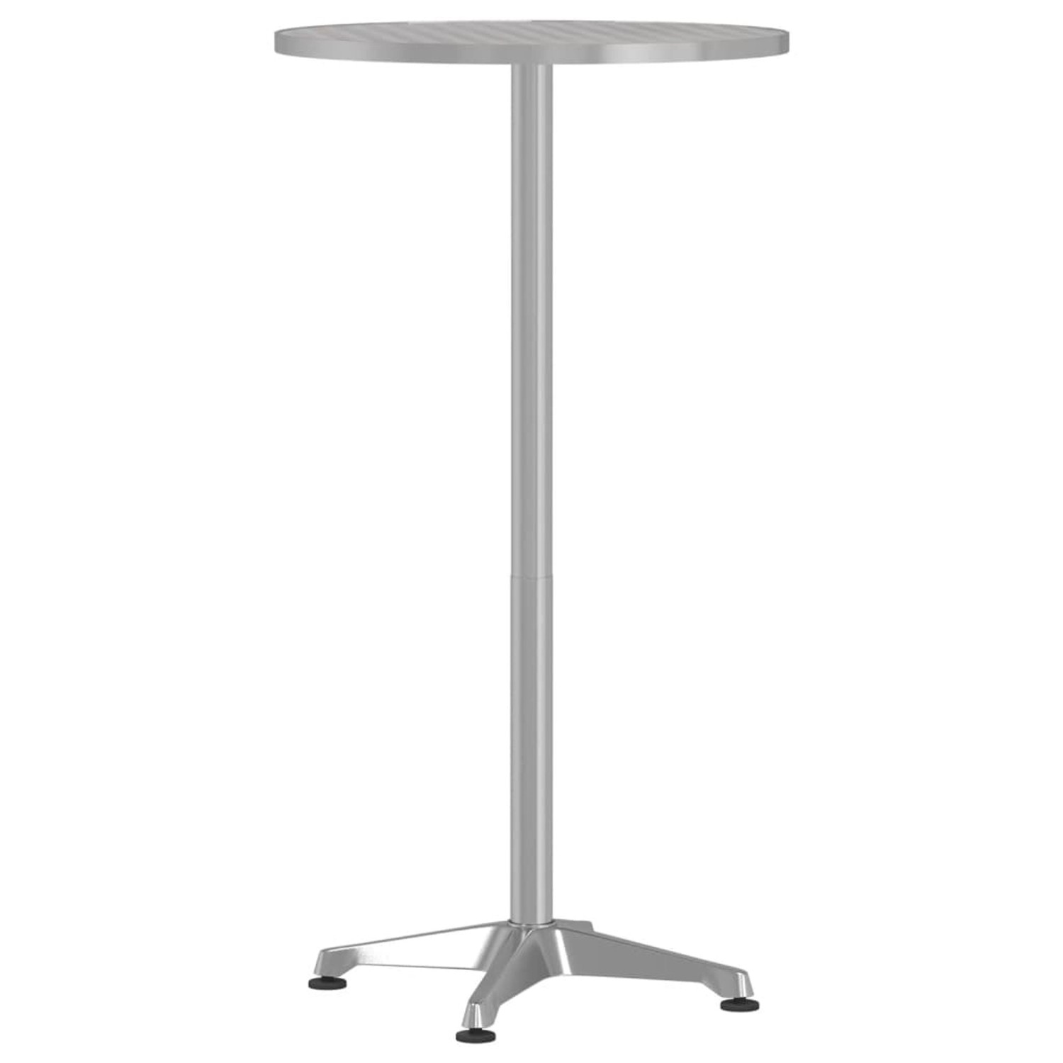 vidaXL Outdoor-Bartisch Höhenverstellbar Ø59,5x70/109,5 cm Aluminium 4007197 vidaXL Outdoor-Bartisch Höhenverstellbar Ø59,5x70/109,5 cm Aluminium 4007197 von VIDAXL