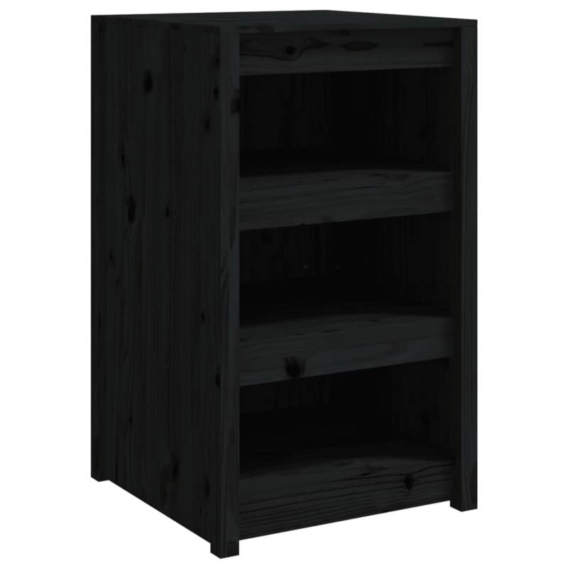 vidaXL Outdoor-Küchenschrank Schwarz 55x55x92 cm Massivholz Kiefer Modell 1 von VIDAXL