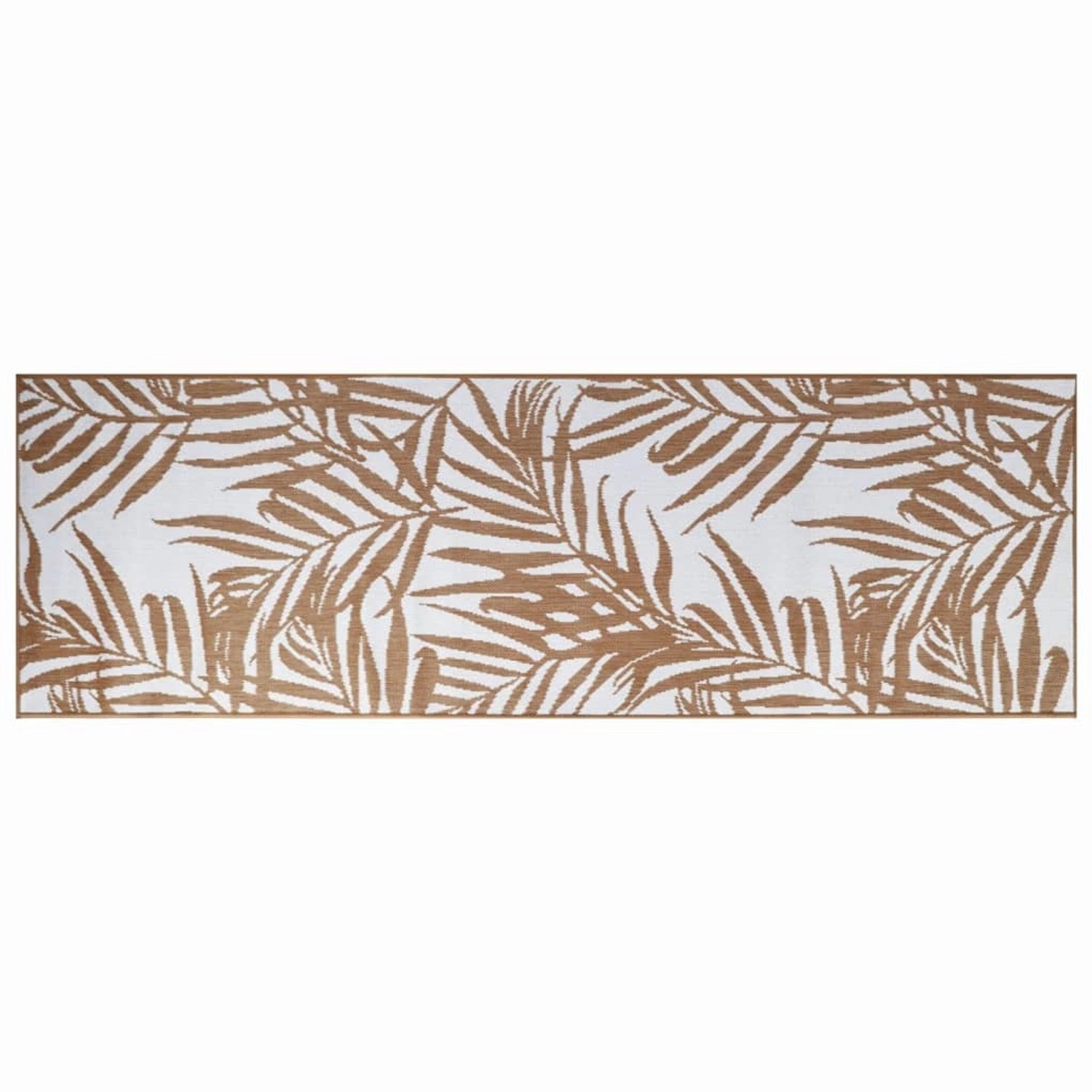 vidaXL Outdoorteppich Braun Und Weiß 80x250 Cm Beidseitig Nutzbar 1843206 vidaXL Outdoorteppich Braun Und Weiß 80x250 Cm Beidseitig Nutzbar 1843206 von VIDAXL