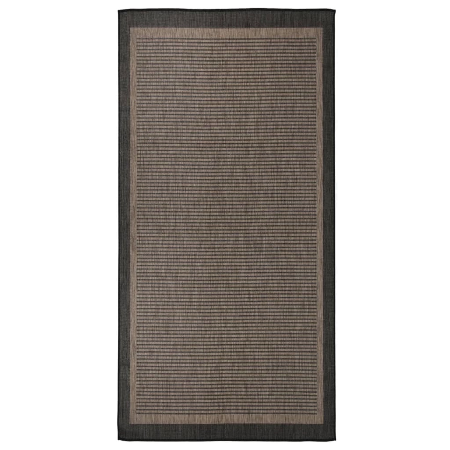 vidaXL Outdoorteppich Flachgewebe 100x200 Cm Dunkelbraun 1124013 vidaXL Outdoorteppich Flachgewebe 100x200 Cm Dunkelbraun 1124013 von VIDAXL