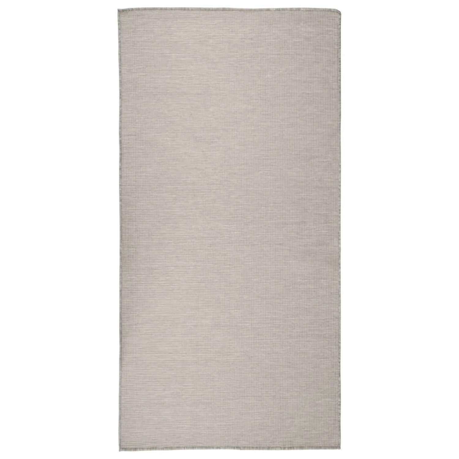 vidaXL Outdoorteppich Flachgewebe 100x200 Cm Taupe 1123950 vidaXL Outdoorteppich Flachgewebe 100x200 Cm Taupe 1123950 von VIDAXL