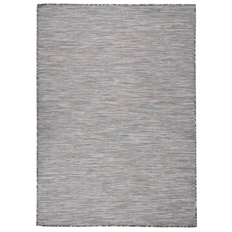 vidaXL Outdoorteppich Flachgewebe 200x280 Cm Braun Und Schwarz 1123989 vidaXL Outdoorteppich Flachgewebe 200x280 Cm Braun Und Schwarz 1123989 von VIDAXL