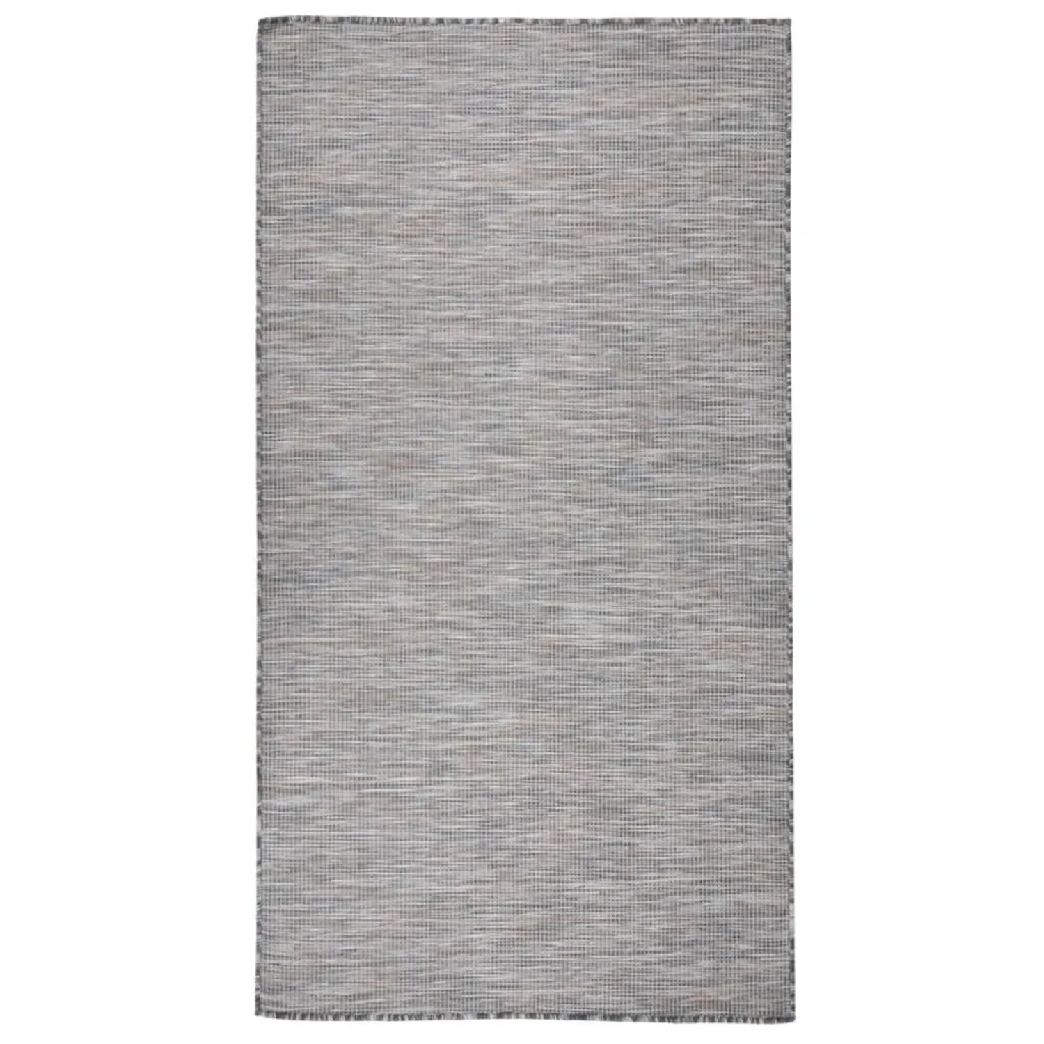 vidaXL Outdoorteppich Flachgewebe 80x150 Cm Braun Und Schwarz 1123983 vidaXL Outdoorteppich Flachgewebe 80x150 Cm Braun Und Schwarz 1123983 von VIDAXL