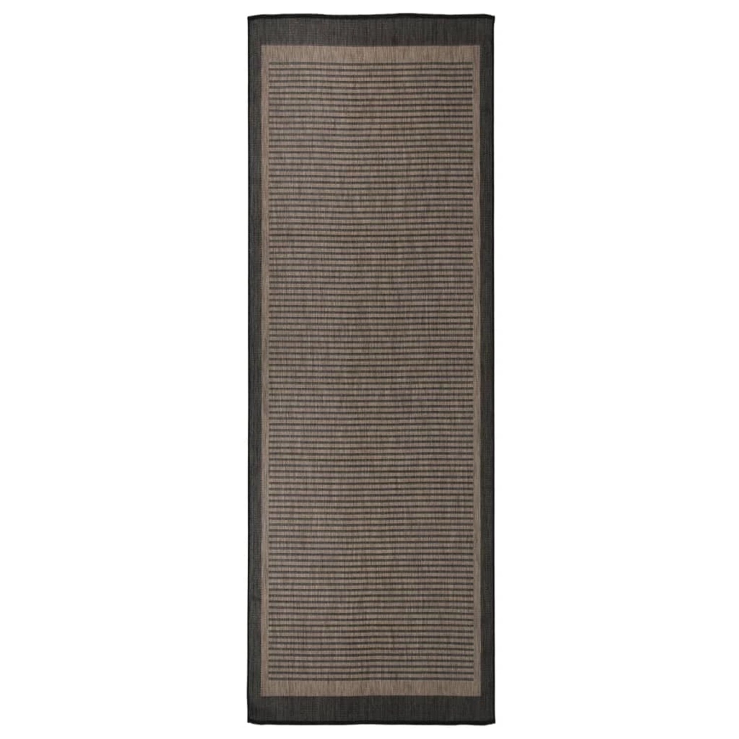 vidaXL Outdoorteppich Flachgewebe 80x250 Cm Dunkelbraun 1124012 vidaXL Outdoorteppich Flachgewebe 80x250 Cm Dunkelbraun 1124012 von VIDAXL