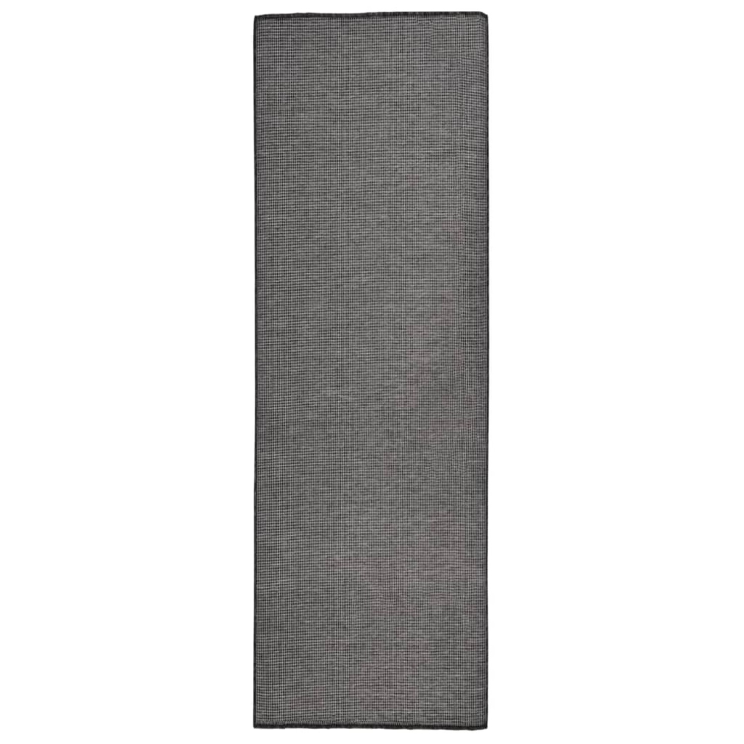 vidaXL Outdoorteppich Flachgewebe 80x250 Cm Grau 1123942 vidaXL Outdoorteppich Flachgewebe 80x250 Cm Grau 1123942 von VIDAXL