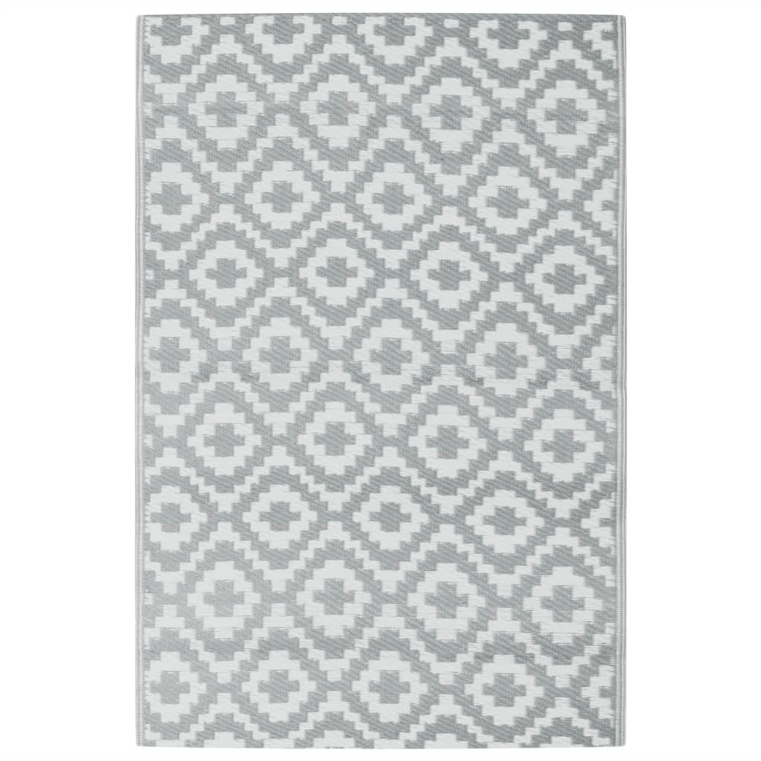 vidaXL Outdoorteppich Grau 120x180 Cm Pp 2007423 von VIDAXL