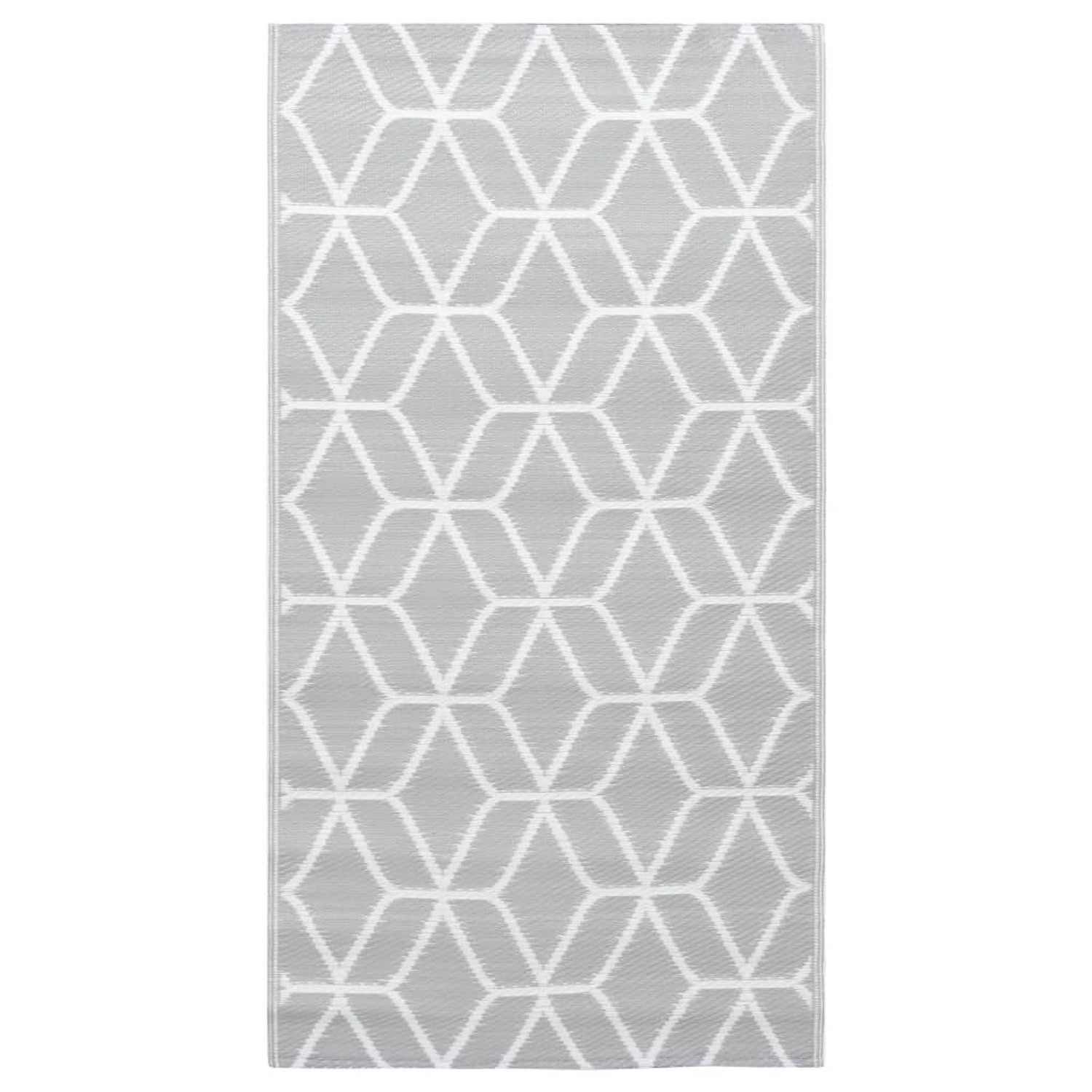 vidaXL Outdoorteppich Grau 120x180 Cm Pp 643941 von VIDAXL