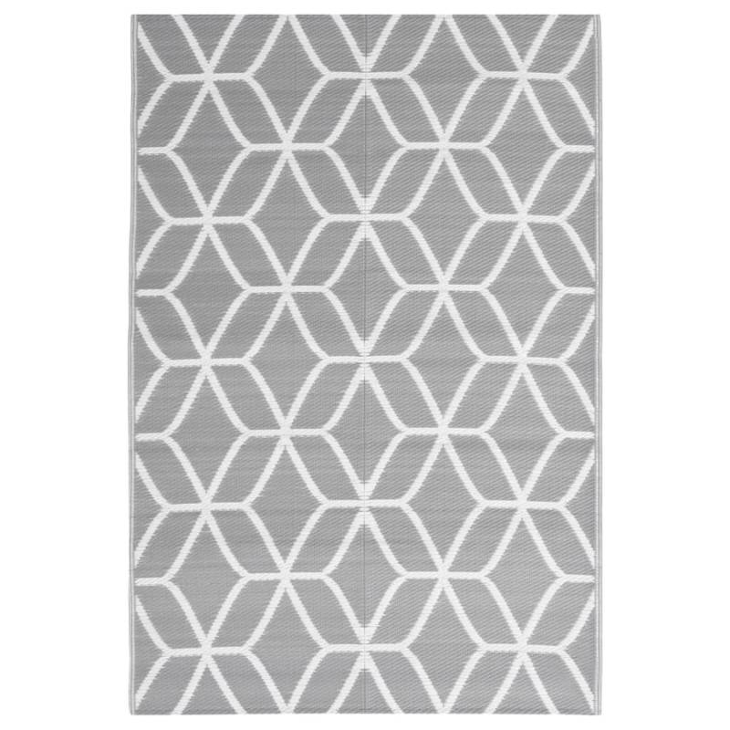 vidaXL Outdoorteppich Grau 140x200 Cm Pp 1085980 vidaXL Outdoorteppich Grau 140x200 Cm Pp 1085980 von VIDAXL