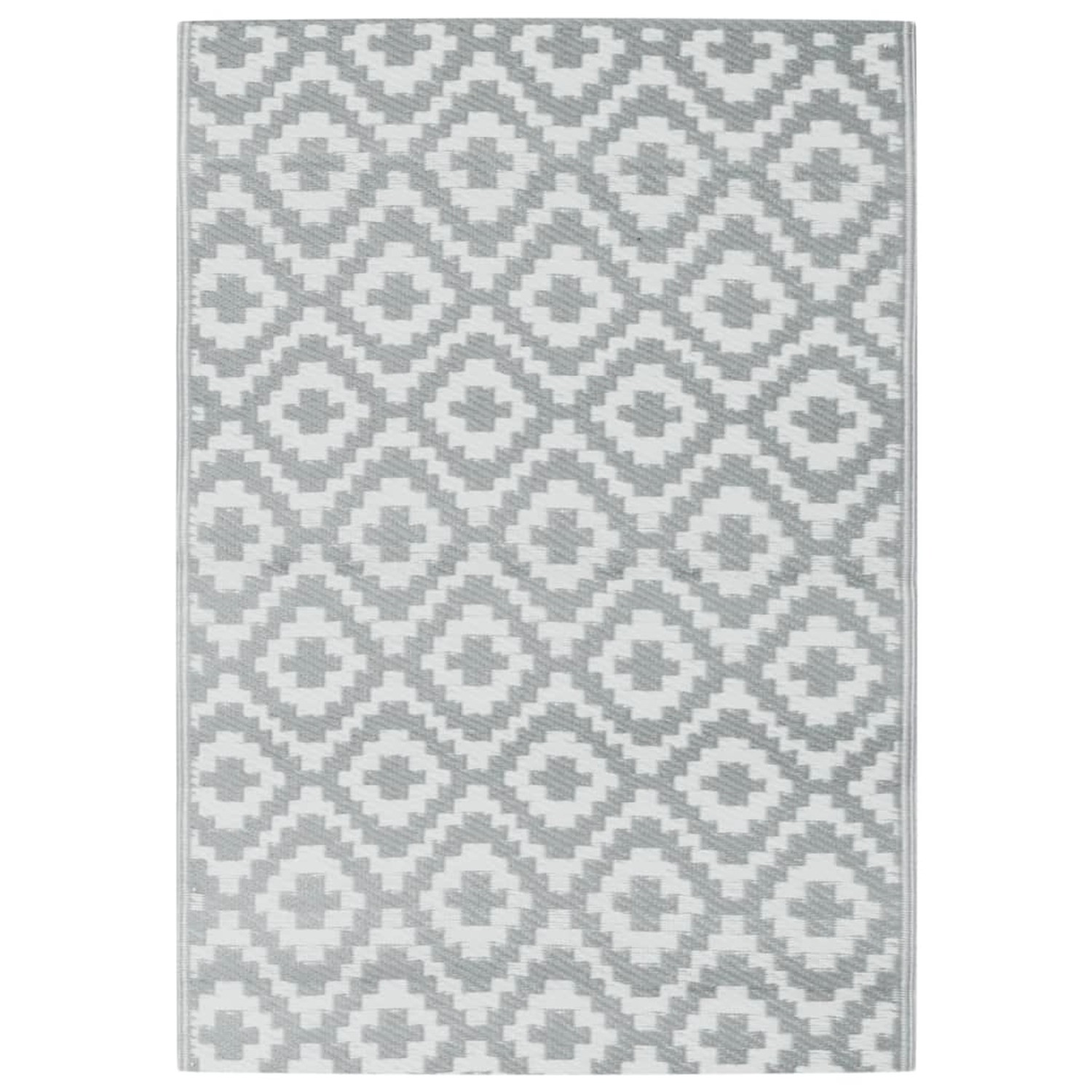 vidaXL Outdoorteppich Grau 140x200 Cm Pp 2008986 von VIDAXL