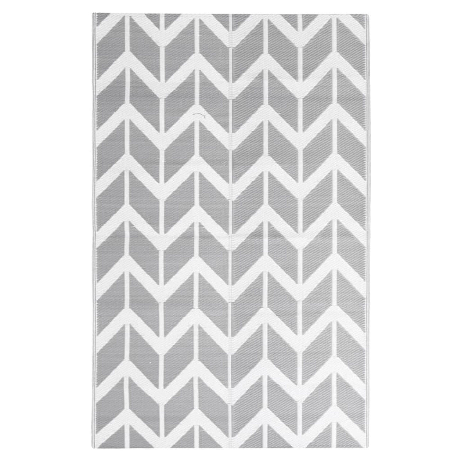 vidaXL Outdoorteppich Grau 160x230 Cm Pp 1085285 von VIDAXL