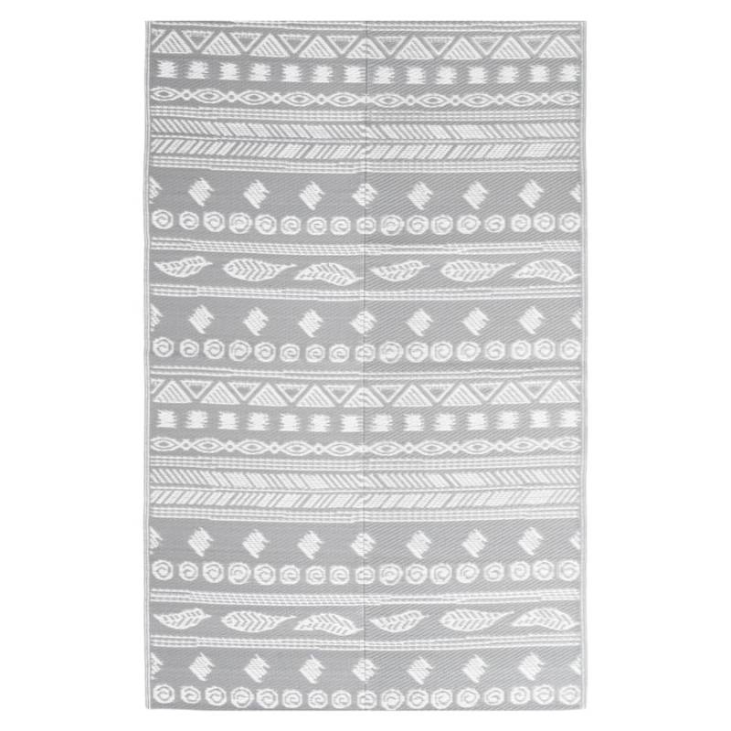 vidaXL Outdoorteppich Grau 160x230 Cm Pp 1085915 von VIDAXL