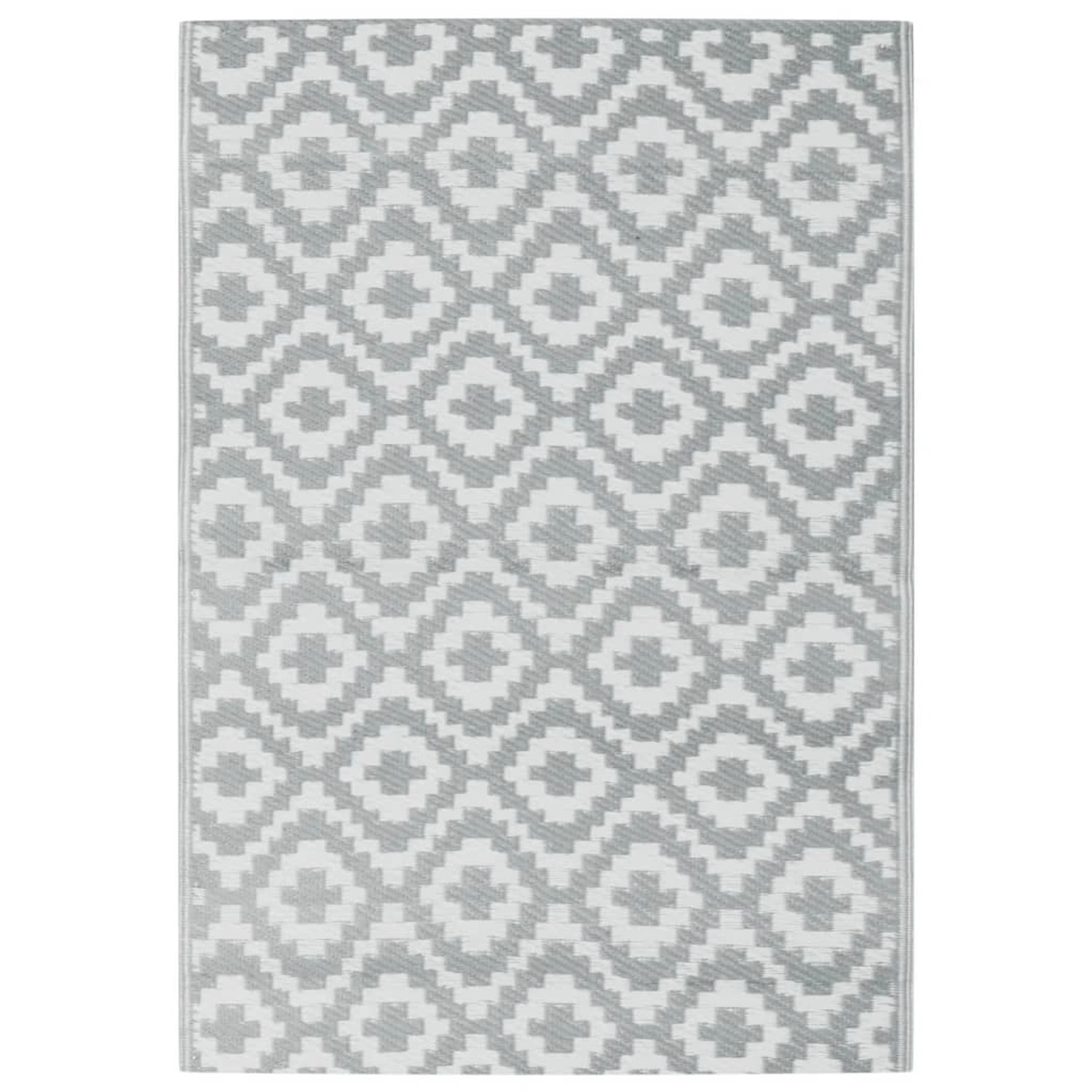 vidaXL Outdoorteppich Grau 160x230 Cm Pp 2009775 von VIDAXL