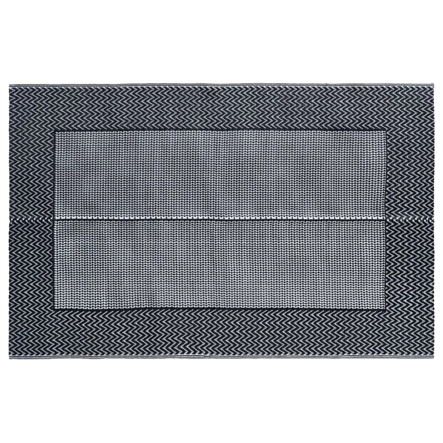 vidaXL Outdoorteppich Grau 160x230 Cm Pp 643934 von VIDAXL