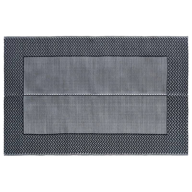 vidaXL Outdoorteppich Grau 190x290 Cm Pp 643935 von VIDAXL