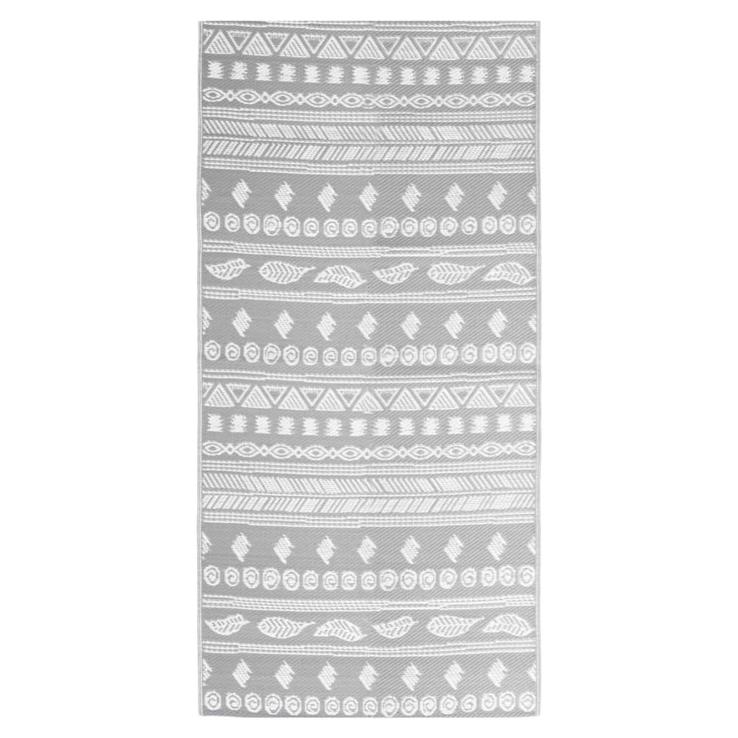 vidaXL Outdoorteppich Grau 80x150 Cm Pp 1085902 von VIDAXL