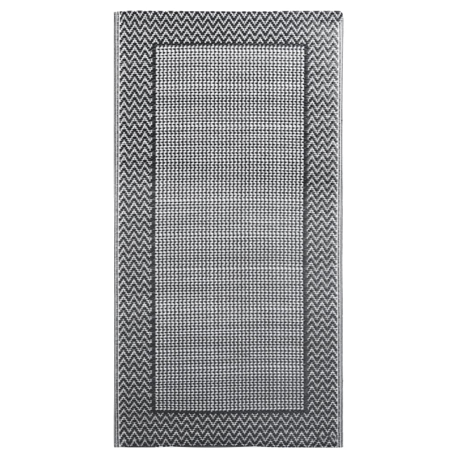 vidaXL Outdoorteppich Grau 80x150 Cm Pp 643932 von VIDAXL