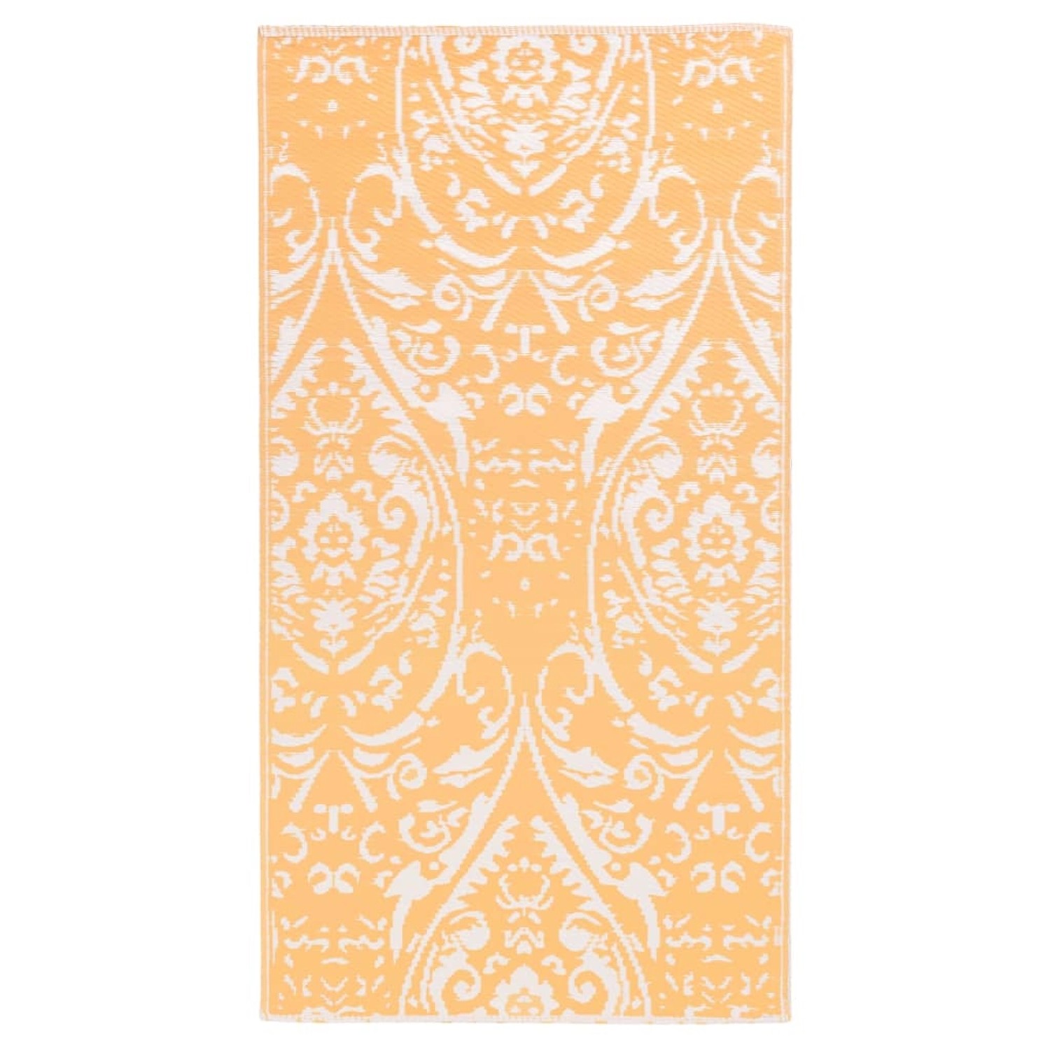 vidaXL Outdoorteppich Orange Und Weiß 80x150 Cm Pp 643980 vidaXL Outdoorteppich Orange Und Weiß 80x150 Cm Pp 643980 von VIDAXL