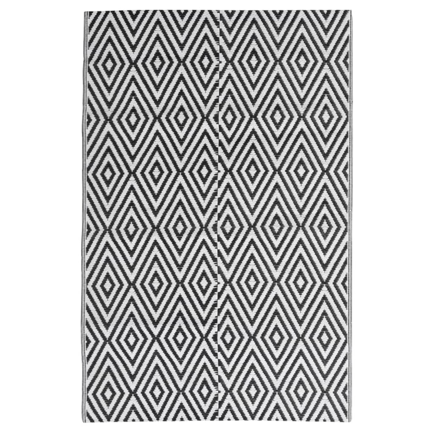 vidaXL Outdoorteppich Schwarz 140x200 Cm Pp 1085999 vidaXL Outdoorteppich Schwarz 140x200 Cm Pp 1085999 von VIDAXL