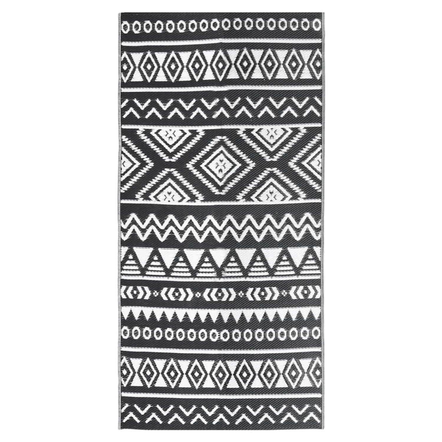 vidaXL Outdoorteppich Schwarz 80x150 Cm Pp 1085923 vidaXL Outdoorteppich Schwarz 80x150 Cm Pp 1085923 von VIDAXL