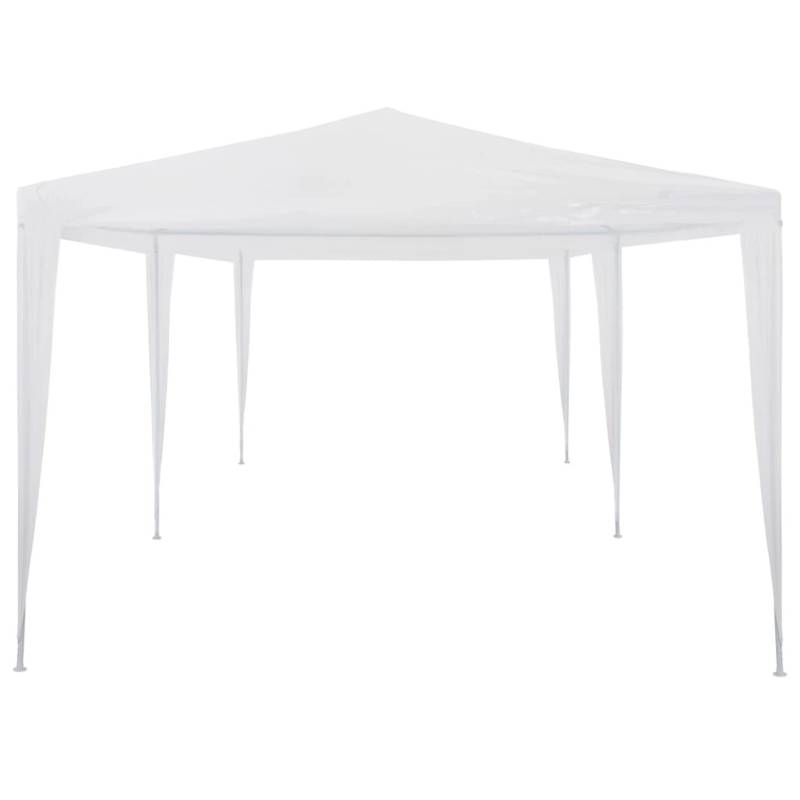 vidaXL Partyzelt 3x6 m PE Weiß Modell 1 von VIDAXL