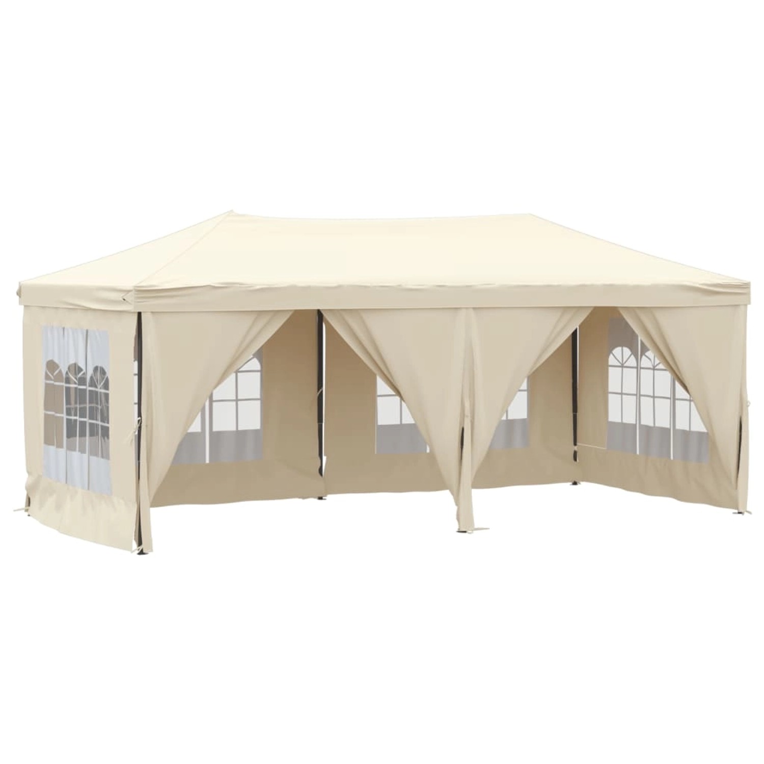 vidaXL Partyzelt Faltbar mit Seitenwänden Creme 3x6 m Modell 1 vidaXL Partyzelt Faltbar mit Seitenwänden Creme 3x6 m Modell 1 von VIDAXL