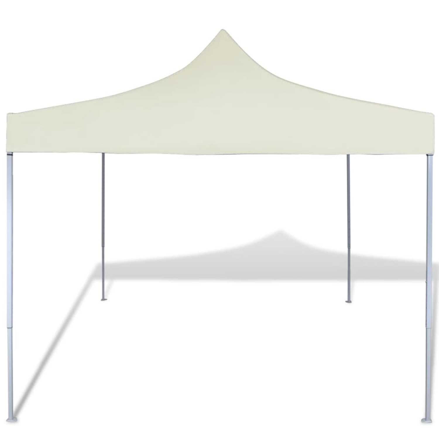 vidaXL Partyzelt Überdachung Faltbar 3 x 3 m CremeWeiß von VIDAXL