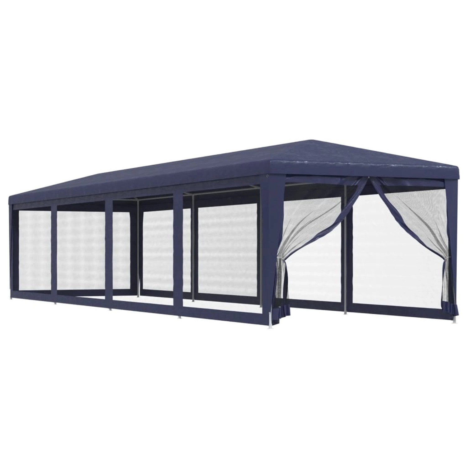 vidaXL Partyzelt mit 10 Mesh-Seitenwänden Blau 3x12 m HDPE vidaXL Partyzelt mit 10 Mesh-Seitenwänden Blau 3x12 m HDPE von VIDAXL