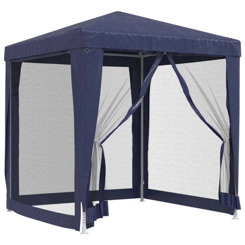 vidaXL Partyzelt mit 4 Mesh-Seitenwänden Blau 2x2 m HDPE vidaXL Partyzelt mit 4 Mesh-Seitenwänden Blau 2x2 m HDPE von VIDAXL