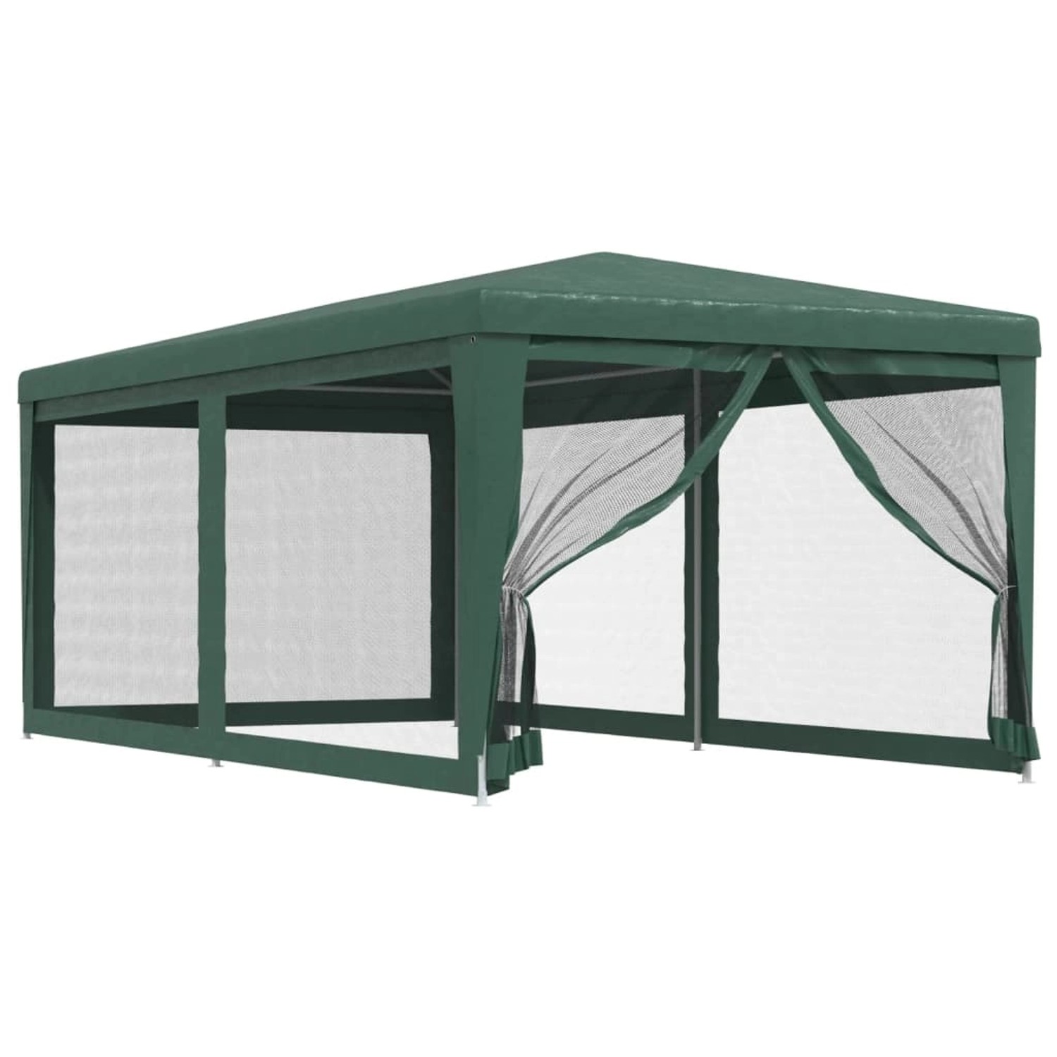 vidaXL Partyzelt mit 6 Mesh-Seitenwänden Grün 3x6 m HDPE vidaXL Partyzelt mit 6 Mesh-Seitenwänden Grün 3x6 m HDPE von VIDAXL