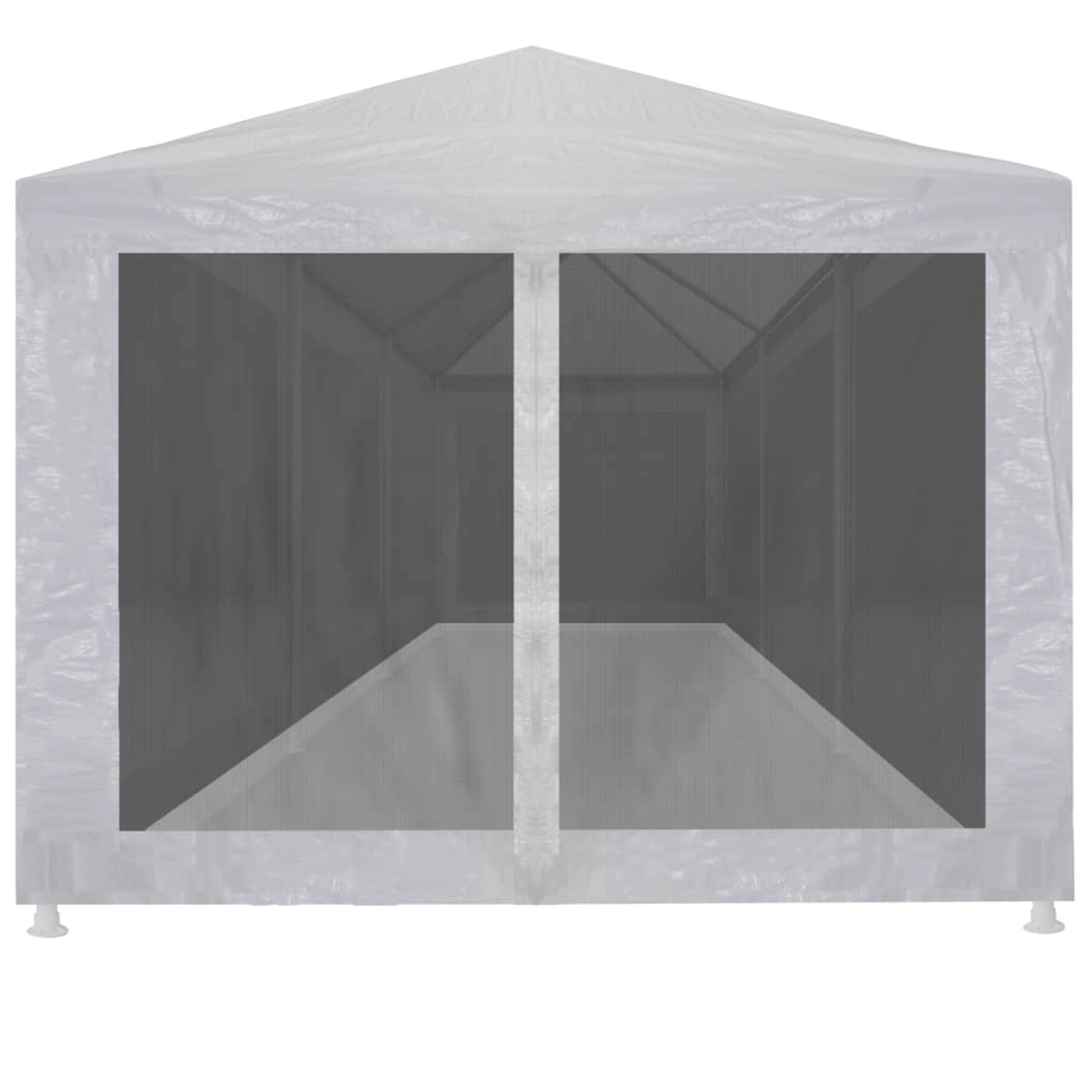 vidaXL Partyzelt mit 8 Mesh-Seitenwänden 9 x 3 m von VIDAXL
