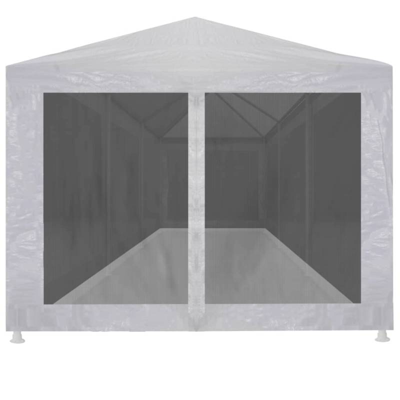 vidaXL Partyzelt mit 8 Mesh-Seitenwänden 9 x 3 m von VIDAXL