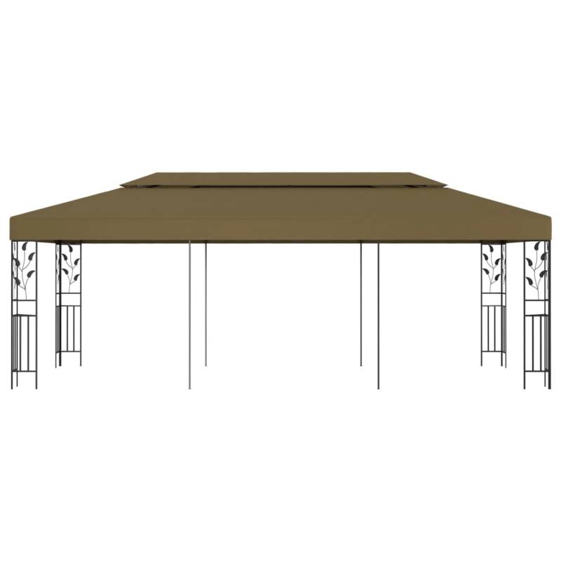 vidaXL Pavillon 6x3 m Taupe 180 g/m2 von VIDAXL