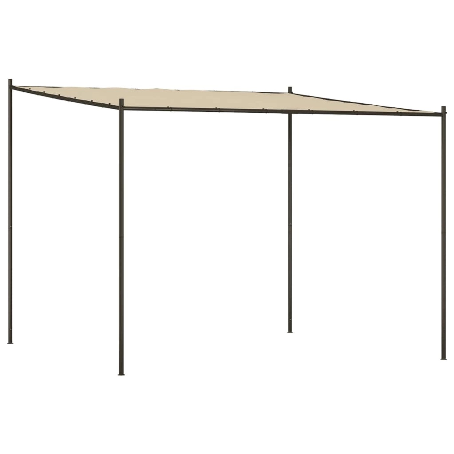 vidaXL Pavillon Beige 3x3 m 180 g/m2 Stoff und Stahl vidaXL Pavillon Beige 3x3 m 180 g/m2 Stoff und Stahl von VIDAXL