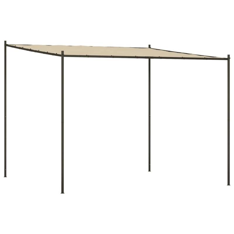 vidaXL Pavillon Beige 3x3 m 180 g/m2 Stoff und Stahl von VIDAXL