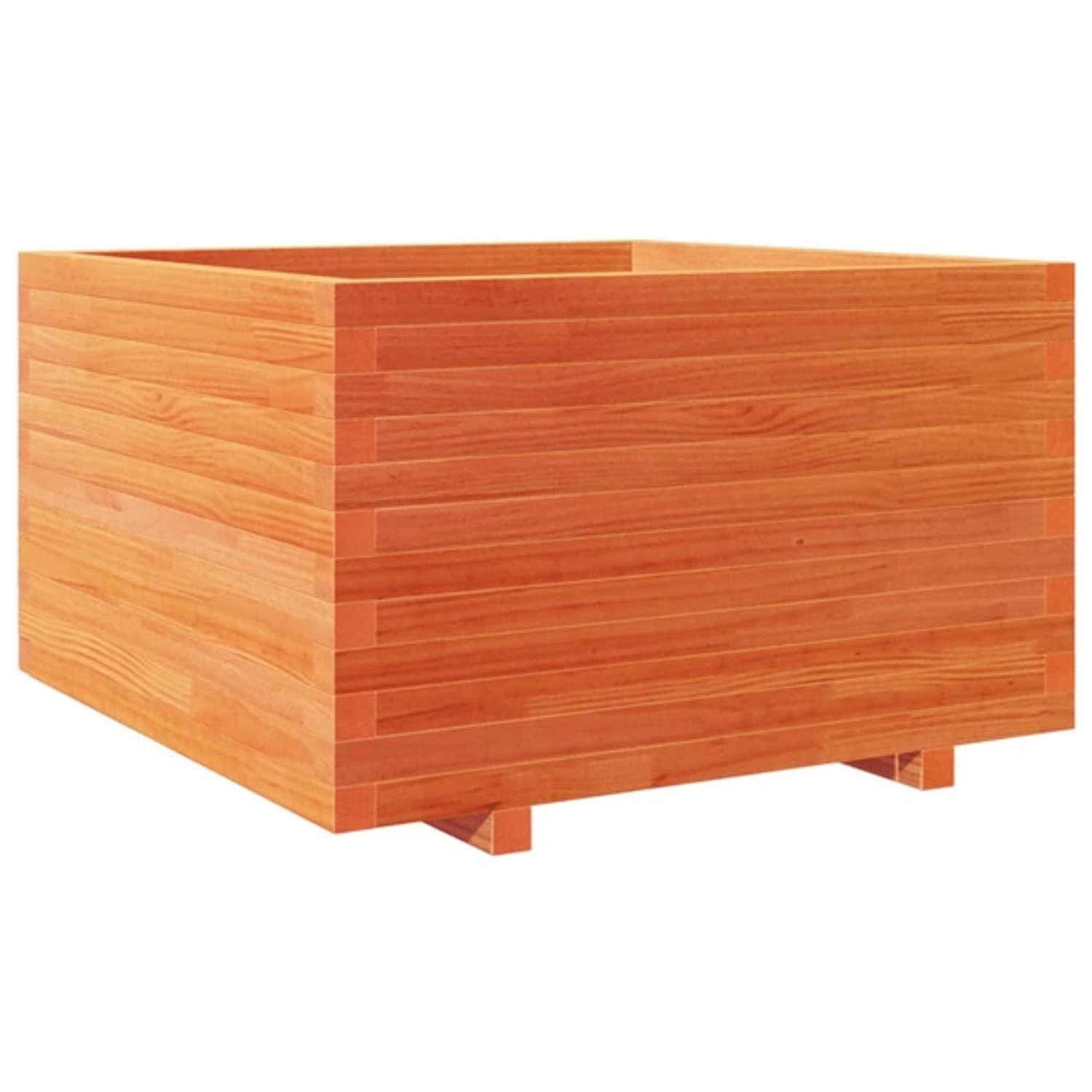vidaXL Pflanzkübel Wachsbraun 80x80x49,5 cm Massivholz Kiefer 2009877 vidaXL Pflanzkübel Wachsbraun 80x80x49,5 cm Massivholz Kiefer 2009877 von VIDAXL