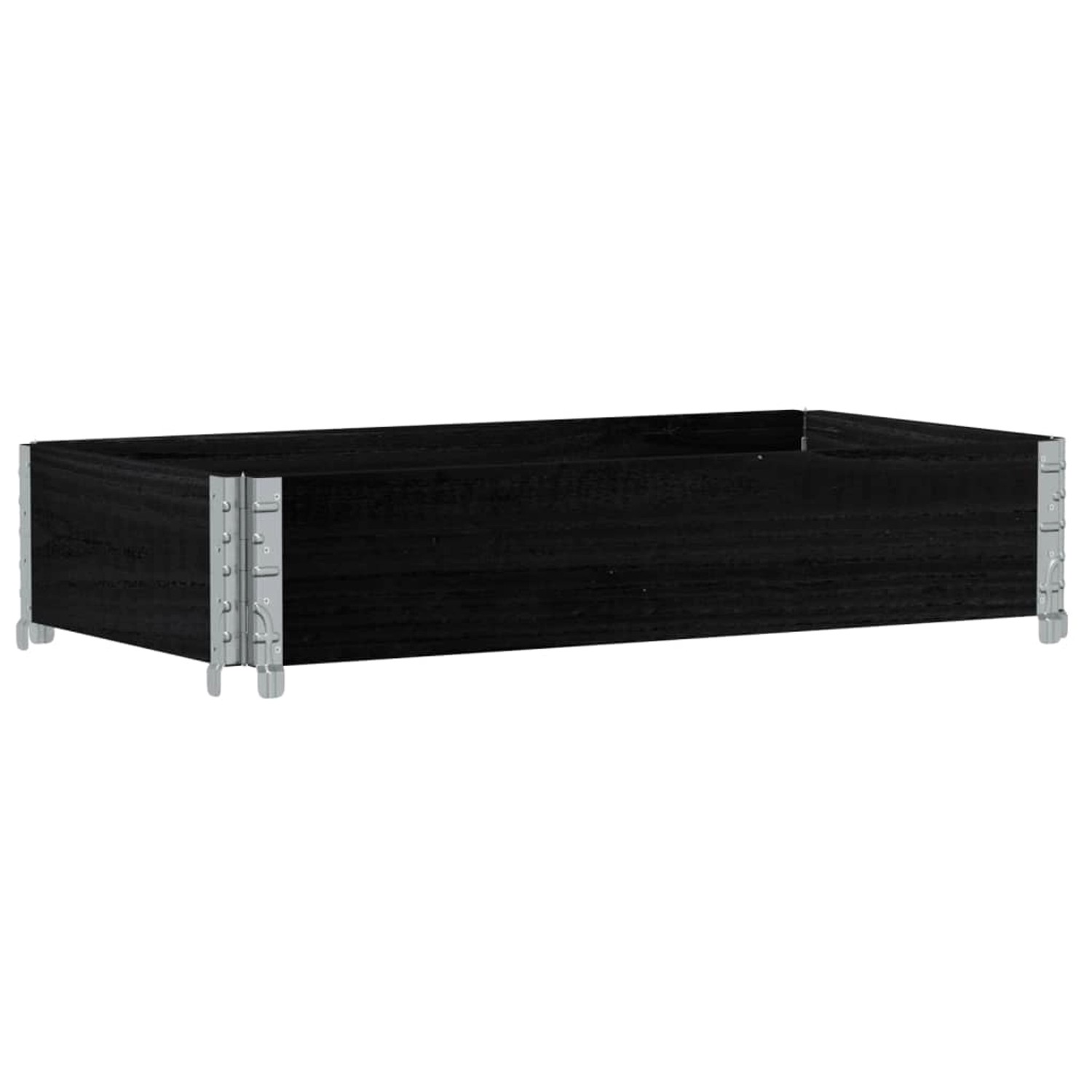 vidaXL Pflanzküsten Schwarz 100x50 cm Massivholz Kiefer 2106289 vidaXL Pflanzküsten Schwarz 100x50 cm Massivholz Kiefer 2106289 von VIDAXL