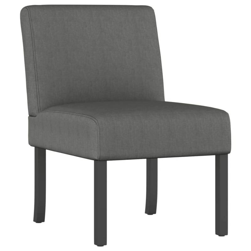 vidaXL Polsterstuhl Dunkelgrau Stoff 352458 von VIDAXL