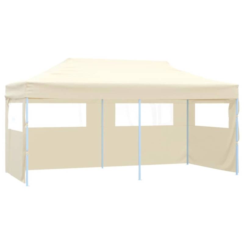 vidaXL Pop-Up-Partyzelt Faltbar Creme 3x6 m von VIDAXL