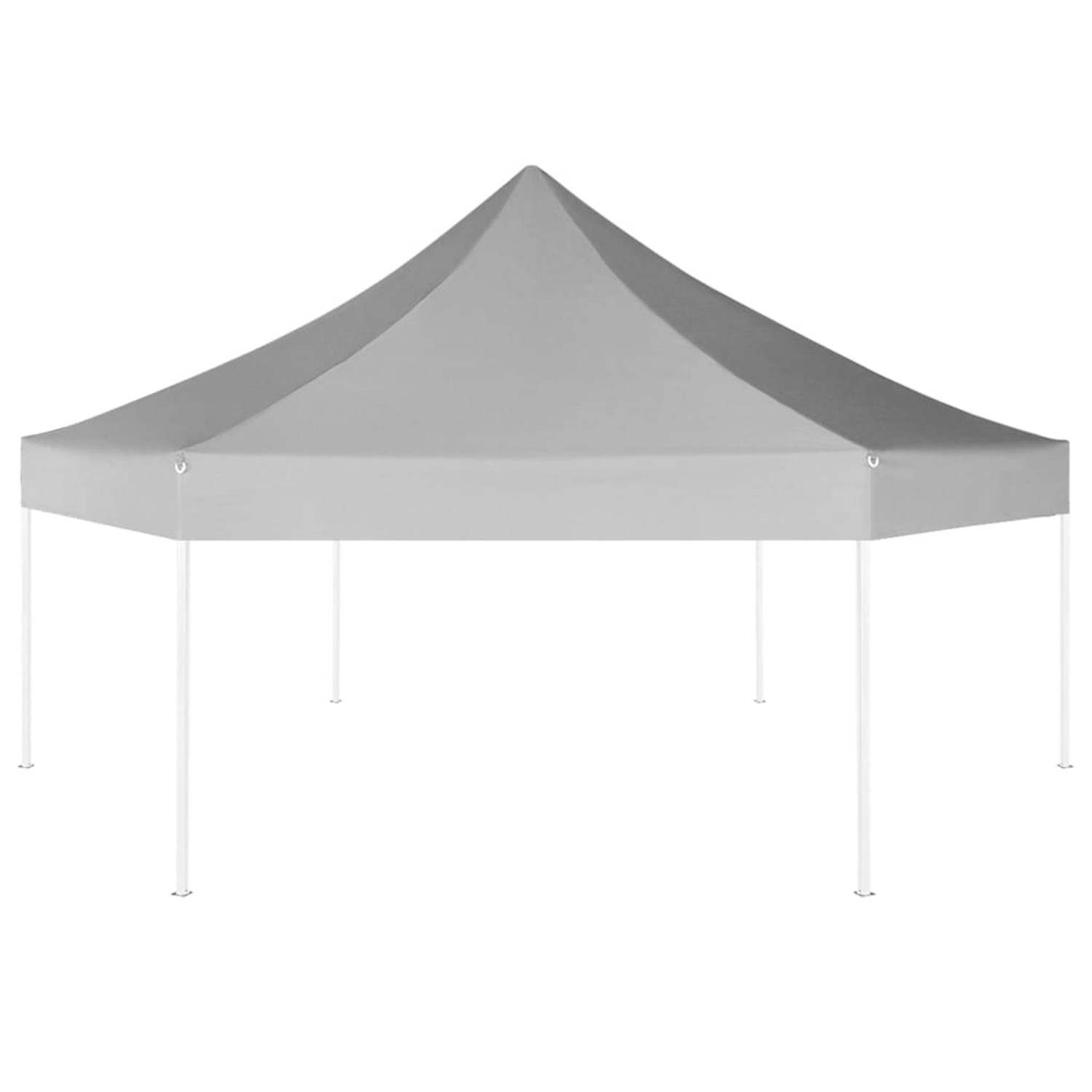 vidaXL Pop-Up-Partyzelt Hexagonal Faltbar Grau 3,6x3,1 m vidaXL Pop-Up-Partyzelt Hexagonal Faltbar Grau 3,6x3,1 m von VIDAXL