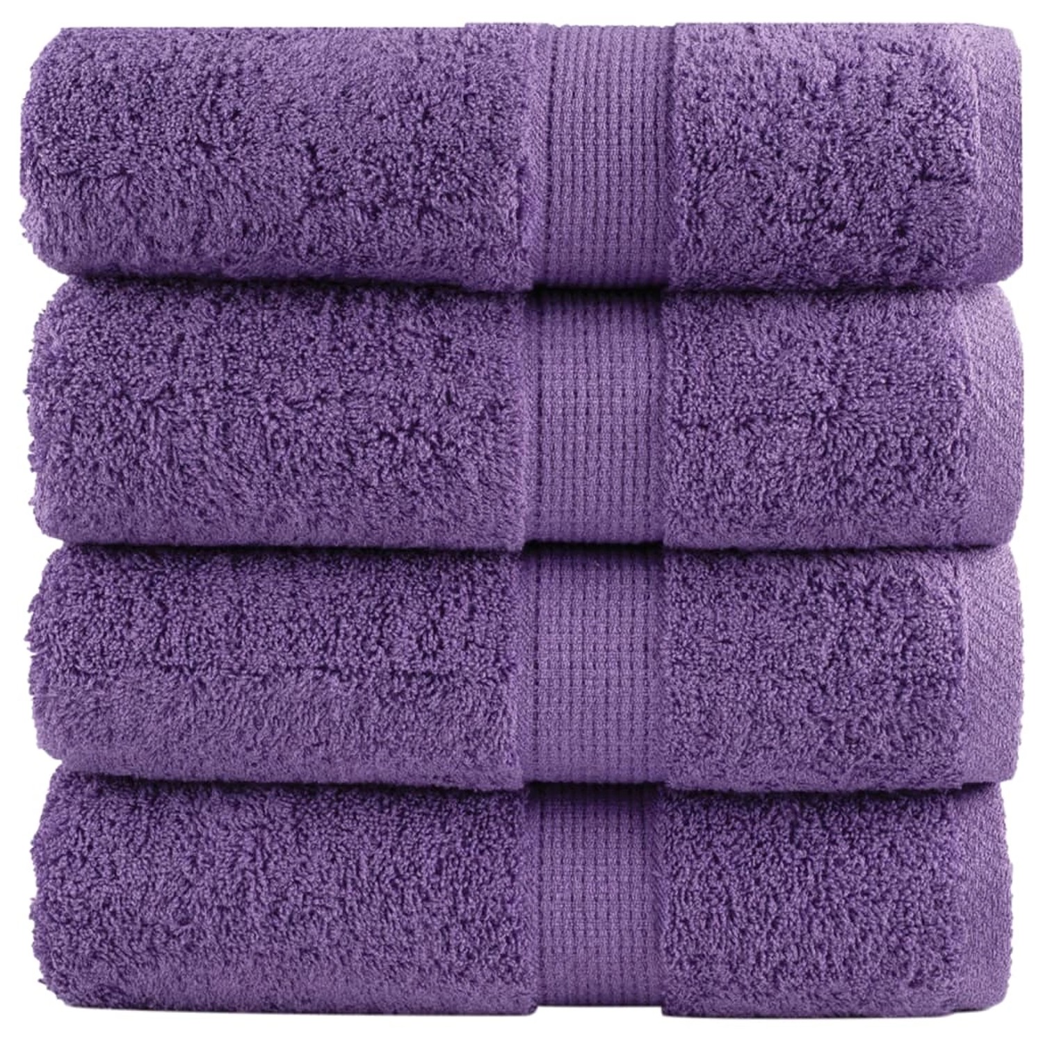 vidaXL Premium-Gästetücher 4 Stk Lila 30x50cm 600 g/m2 100% Baumwolle vidaXL Premium-Gästetücher 4 Stk Lila 30x50cm 600 g/m2 100% Baumwolle von VIDAXL