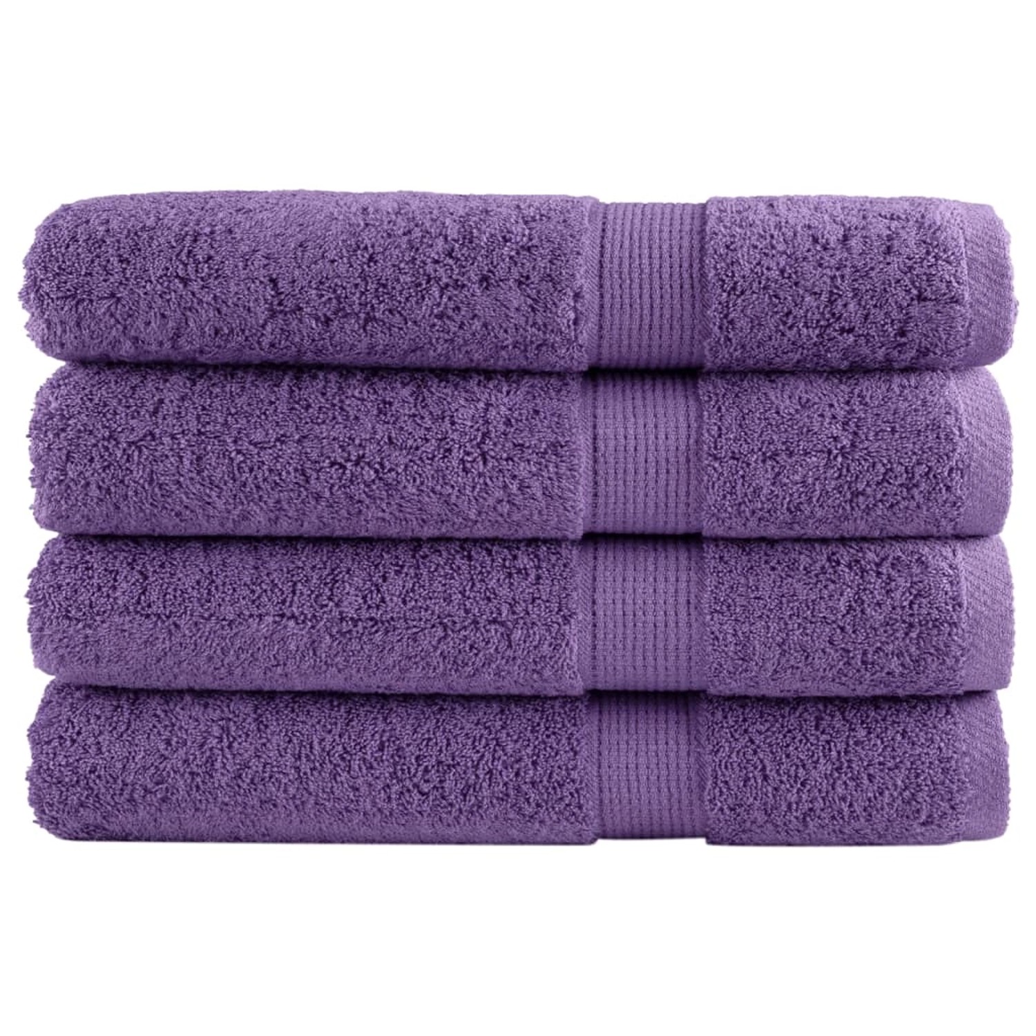 vidaXL Premium-Saunatücher 4 Stk Lila 80x200cm 600 g/m2 100% Baumwolle vidaXL Premium-Saunatücher 4 Stk Lila 80x200cm 600 g/m2 100% Baumwolle von VIDAXL