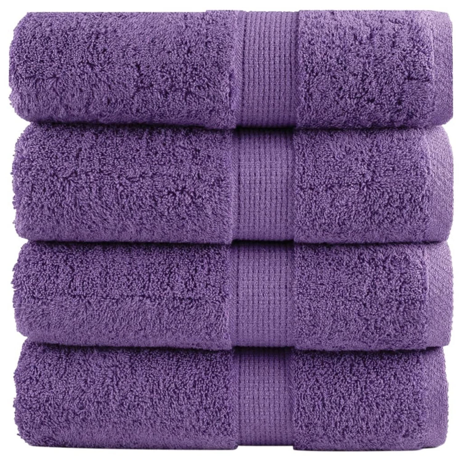 vidaXL Premium-Seiftücher 4 Stk Lila 30x30 cm 600 g/m2 Baumwolle vidaXL Premium-Seiftücher 4 Stk Lila 30x30 cm 600 g/m2 Baumwolle von VIDAXL
