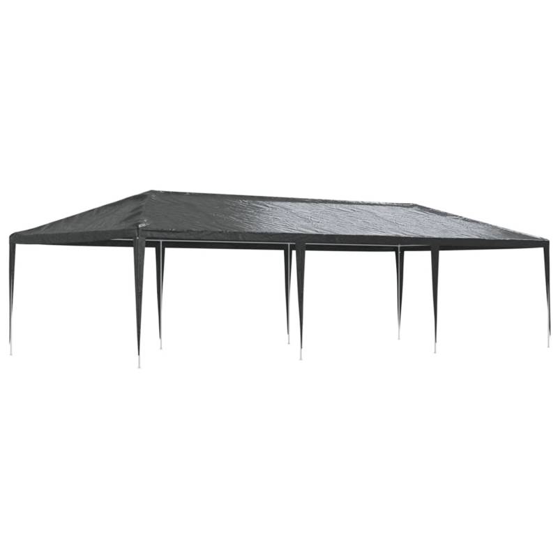 vidaXL Profi-Partyzelt 4x9 m Anthrazit 90 g/m2 von VIDAXL